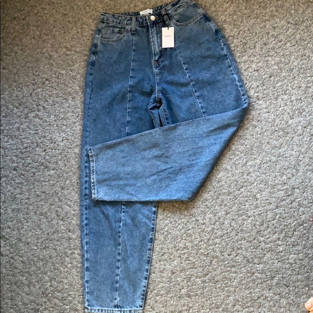 NWT Forever 21 Washed Denim Jeans